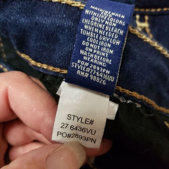 U.S. Polo assn. high rise skinny jeans size 14 - Picture 6 of 12